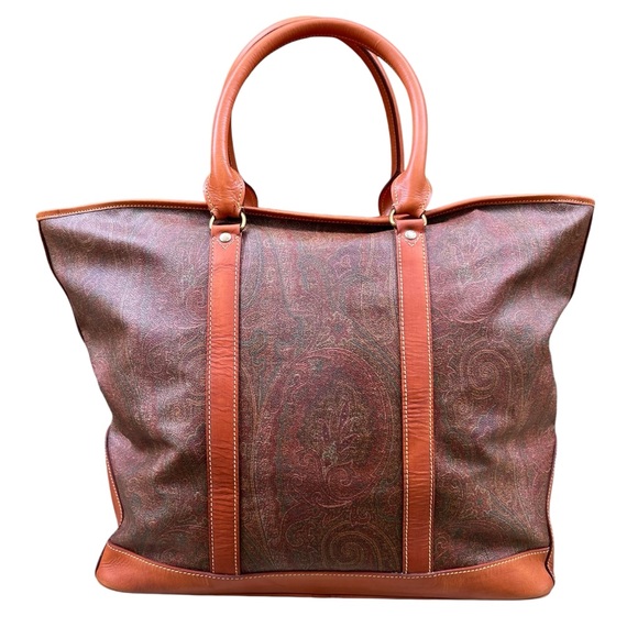Vintage Etro Large Tote - Picture 2 of 14